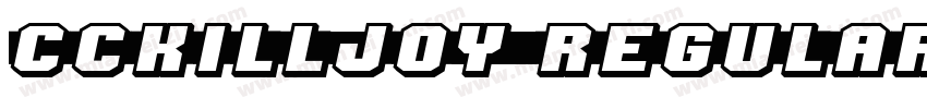 CCKillJoy Regular字体转换